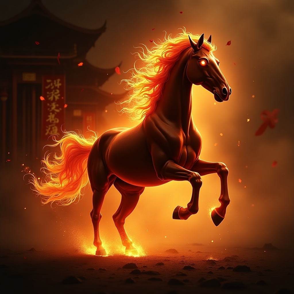 Image of a Fire Horse